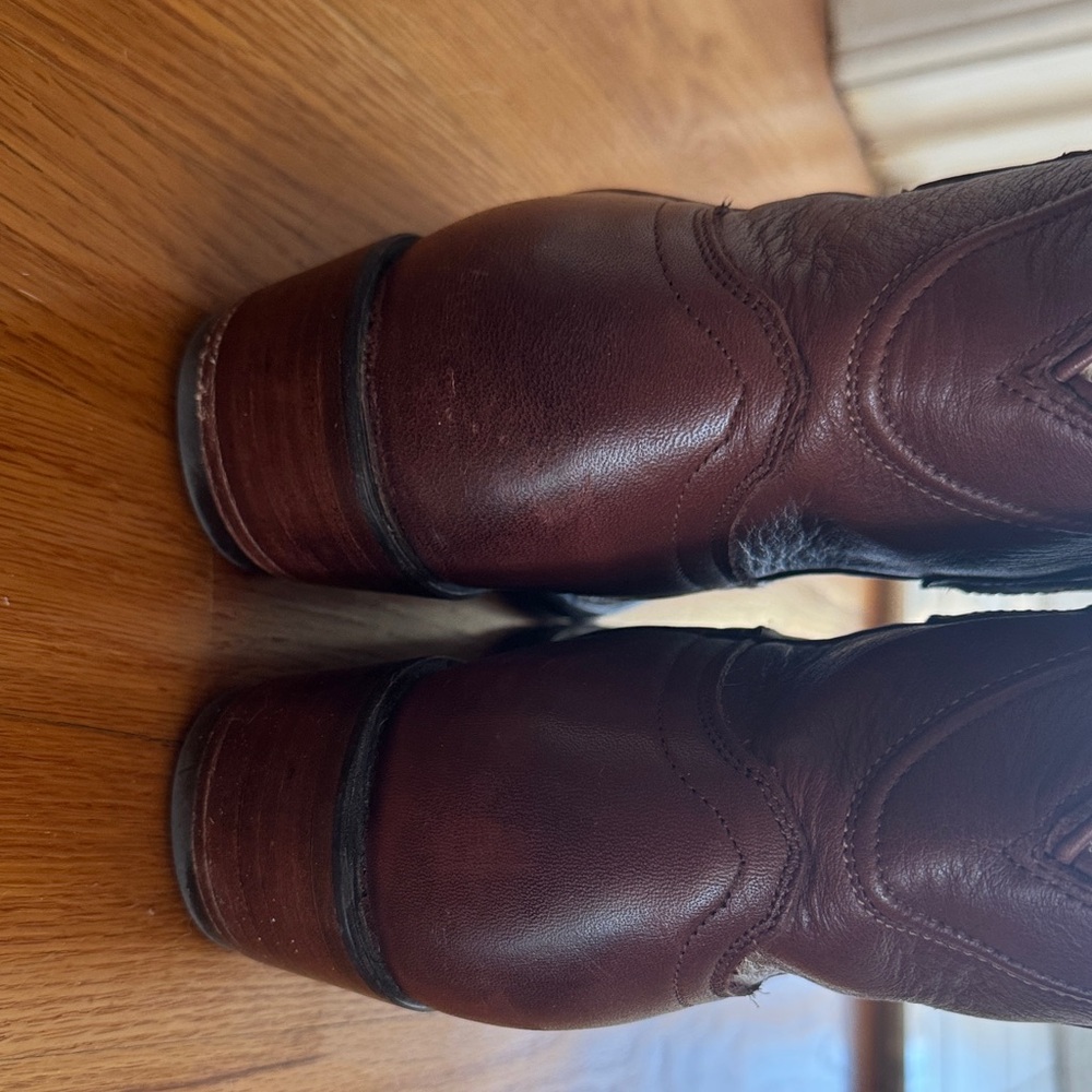 Tecovas Rich Brown Western Booties - Picture 4 of 6